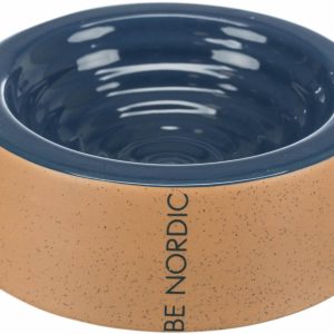 Миска BE NORDIC, керамика, темно синий/бежевый (0.5 л)