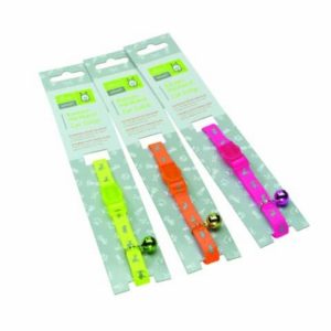 Ошейник для кошек Neon нейлон оранжевый (14 г)