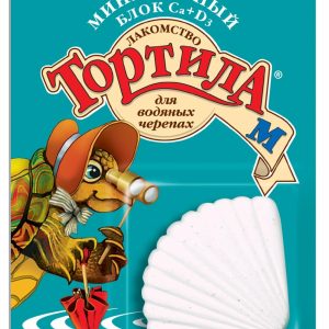Минеральный блок для водяных черепах с кальцием и витамином D3 (30 г)