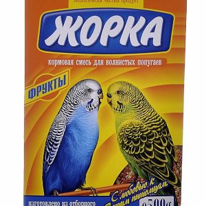 Для волнистых попугаев с фруктами (коробка) (500 г)