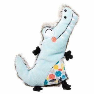Игрушка "Крокодильчик" для щенков, мягкая (11 г)