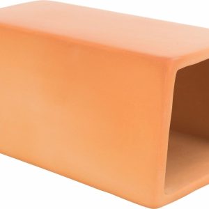 Туннель для мышей из керамики, терракотовый (20х9х10 см)