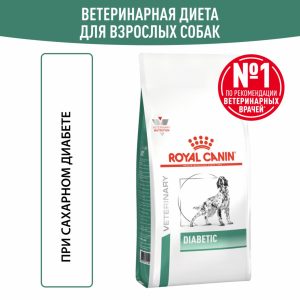 Корм сухой для взрослых собак при сахарном диабете, DIABETIC (12 кг)