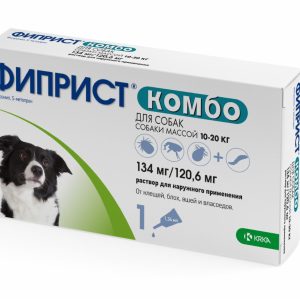 Фиприст Комбо для собак 10-20 кг, 1.34 мл (20 г)