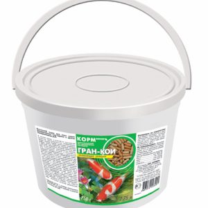 Корм для кои-карпов "ГРАН-КОИ", плавающие гранулы (2,75 л)
