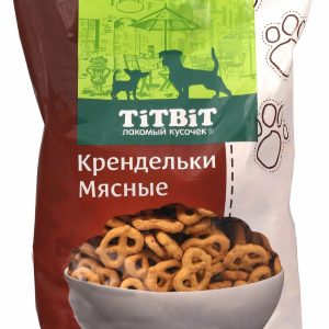 Печенье Крендельки мясные с говядиной для собак (500 г)