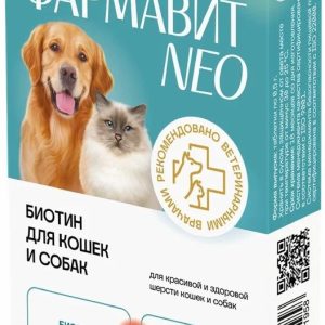 "Фармавит NEO" витамины для кошек и собак с биотином, 90 таб. (90 таб.)