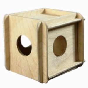Игрушка для грызунов кубик малый (10х10х11,5 см)
