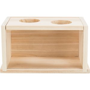 Купалка для хомяков и мышей, дерево (22х12х12 см)