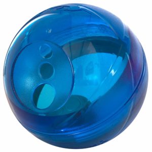 Игрушка-кормушка для собак TUMBLER, синий (ЮАР) (d 12 см)