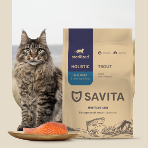 Беззерновой корм для стерилизованных кошек с форелью, GRAIN FREE STERILIZED, Trout, 2 кг (2 кг)