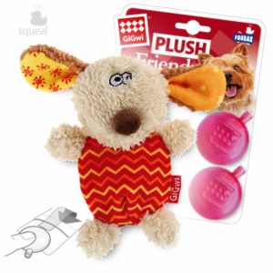 Собачка, игрушка с пищалкой, 11 см (80 г)