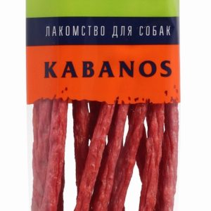 Колбаски Кабанос для собак с уткой (80 г)