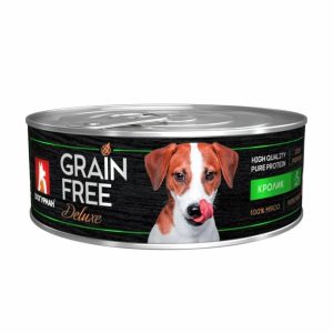 Консервы для собак "GRAIN FREE" со вкусом кролика (100 г)