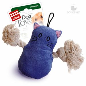 Кот, игрушка с пищалкой,15 см (116 г)