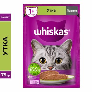 Влажный корм для кошек, паштет с уткой (75 г)