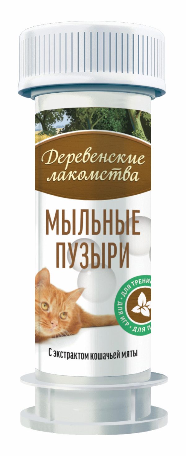 Мыльные пузыри с экстрактом кошачьей мяты (45 г)