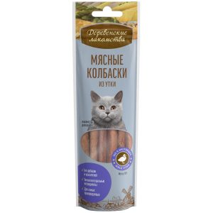 Мясные колбаски из Утки Для Кошек (100% мясо) (45 г)