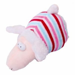 Игрушка для собак "Овечка", с пищалкой (100 г)