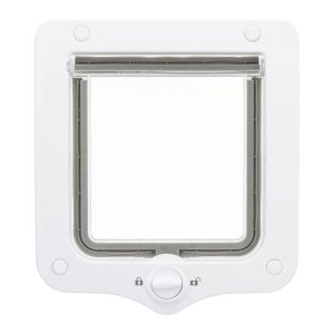Дверца для кошки 2-Way, 20*22 см, белая (395 г)
