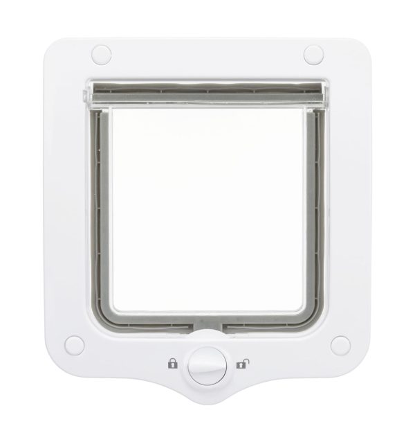 Дверца для кошки 2-Way, 20*22 см, белая (395 г)