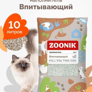 Наполнитель для кошачьего туалета, впитывающий, 10 л (6.46 кг)