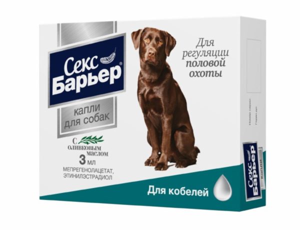Секс Барьер капли для кобелей, 3 мл (3 г)