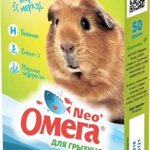 Омега Нео витамины д/грызунов с биотином (50 г)