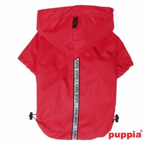 Базовый плащ со светоотражающими лентами, красный (5L)