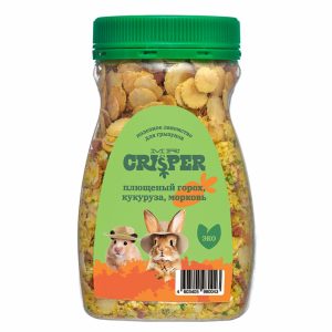 Лакомство для грызунов: горох, кукуруза, морковь (230 г)