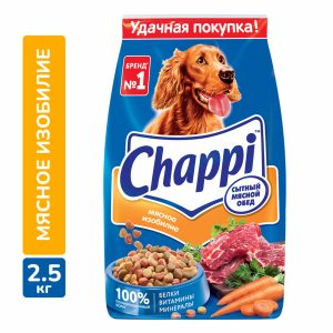Для собак  мясное изобилие сытный мясной обед 6426 (2.5 кг)