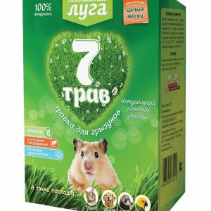 Травка "7 трав" для грызунов (лоток), набор для проращивания (60 г)