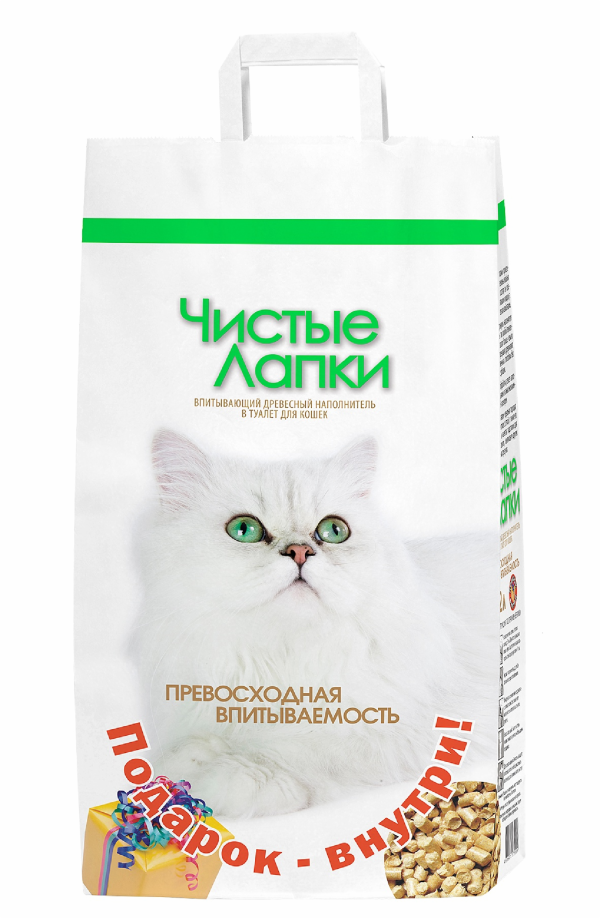 Древесный наполнитель (14 кг)