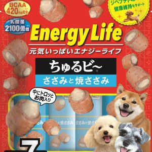 Лакомство Energy life для собак Запеченные трубочки с аминокислотами для активности Куриное филе 10г*7шт (70 г)
