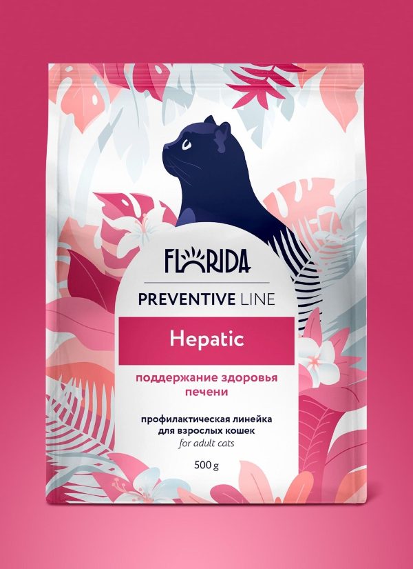 Hepatic сухой корм для кошек для поддержание здоровья печени, 500 г (500 г)