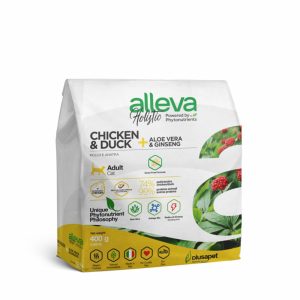 Корм для взрослых кошек с курицей и уткой, алое вера и женьшенем (10 кг)