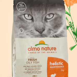 HOLISTIC Сухой корм для взрослых кошек со свежей морской рыбой, Life Maintenance, Fresh Oily Fish (12 кг)