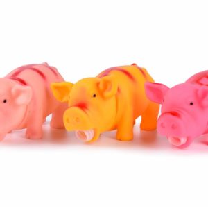 Игрушка-пищалка для собак Свинка в ассортименте (104 г)