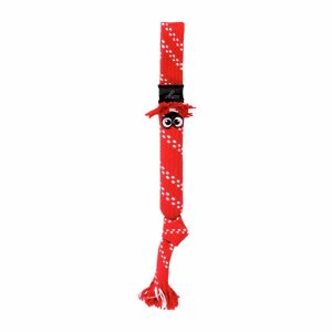 Игрушка веревочная шуршащая SCRUBZ, красный (ЮАР) (M)