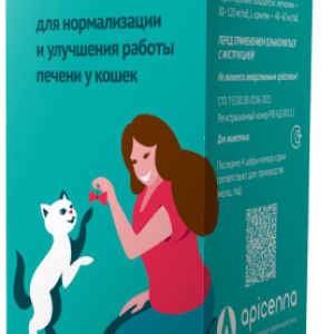 Гепатовет Актив жевательные таблетки (для кошек), 550 мг (32/-/32) (17 г)