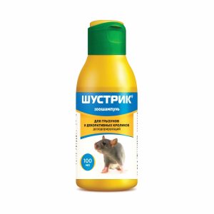 Шустрик шампунь для грызунов дезодорирующий (100 мл)