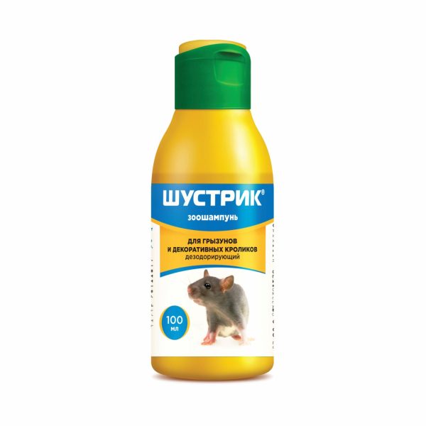 Шустрик шампунь для грызунов дезодорирующий (100 мл)