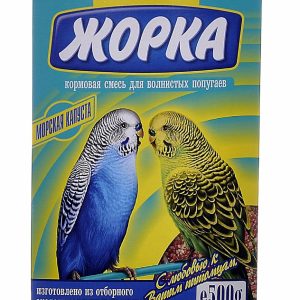 Для волнистых попугаев с морской капустой (коробка) (500 г)