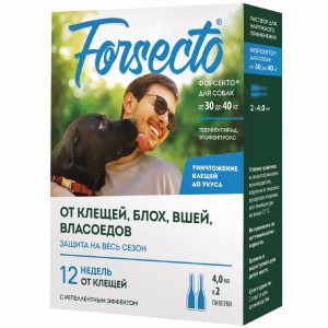 FORSECTO для собак от 30 до 40 кг (4,0 мл)