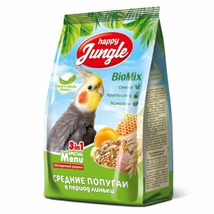 Корм для средних попугаев при линьке 500 г (500 г)