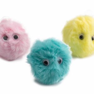 Игрушка для кошек Шарик меховой поющий (5 см)