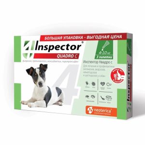Капли на холку для собак 4-10кг, 3 шт (29 г)
