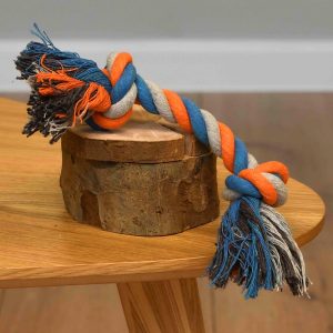 Игрушка для собак веревочная, канат с 2 узлами (23 см)