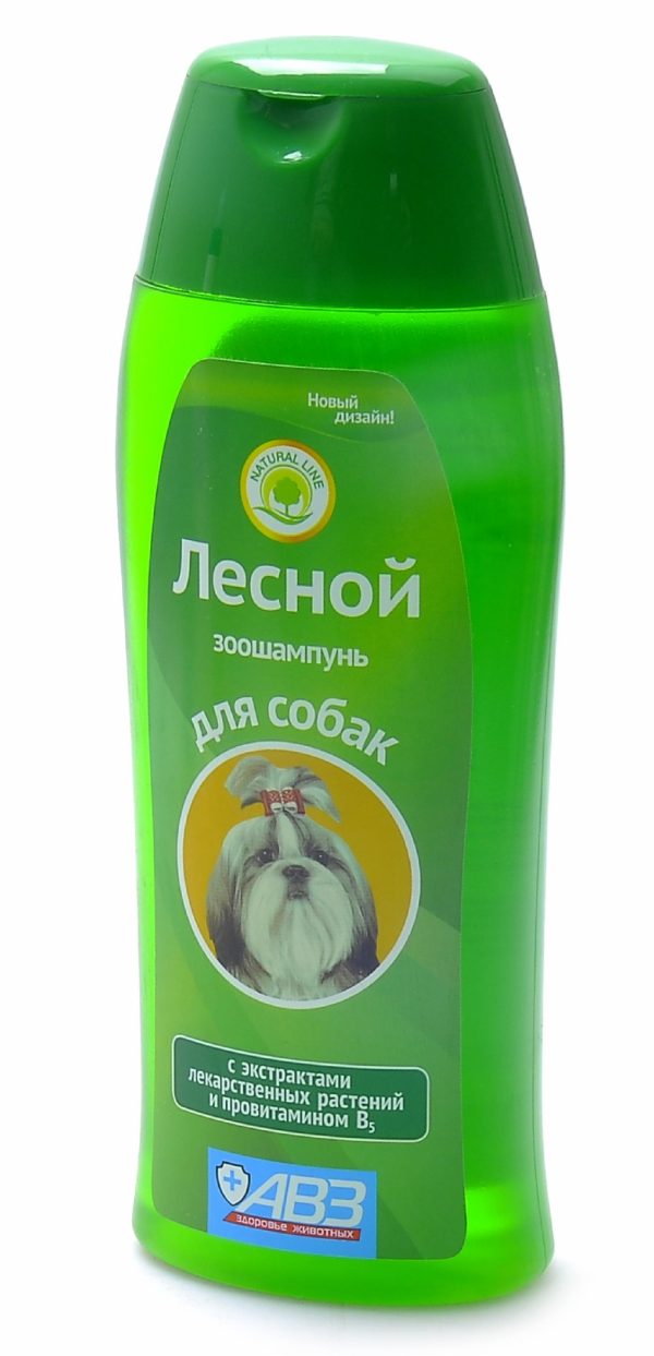 Зоошампунь Лесной с кондиционером и экстрактами лекарственных растений для собак (270 мл)