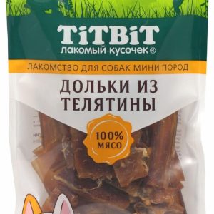 Дольки из телятины для собак мини пород (70 г)